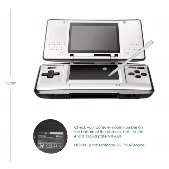 (6) STYLUS PENS NINTENDO DS PLASTIC REPLACEMENT PARTS ORIGINAL FAT DS CONSOLE - Picture 2 of 2